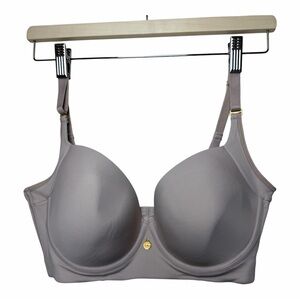 Leonisa Back Smoothing Full Coverage Underwire Bra Beige 36D Style 011970D